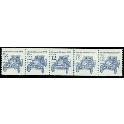 2132 12c Stanley Steamer Fine MNH Dry Gum PNC 1/5 P0190