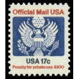 O130 17c Eagle Fine MNH G0751