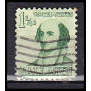 Used 1279 1 1/4c Albert Gallatin Very Fine KA5949