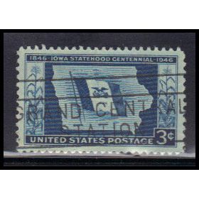 Used 942 3c Iowa Very Fine KA7871