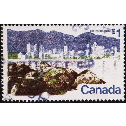 Canada. 1976 $1 S.G.709a Used