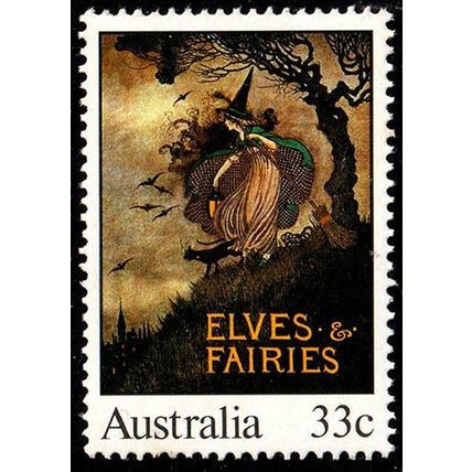 Australia 1985 Children's Books Elves & Fairies 33c MNH Stamp.