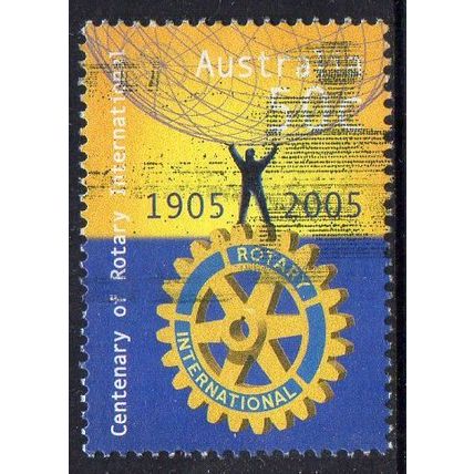 Australia 2005 Centenary of Rotary International 50c Sheet Used