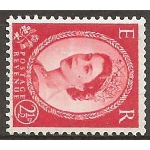 1955 SG544a 2 1/2d Carmine T1 Wmk St Edwards Crown Sideways Unmounted Mint ....