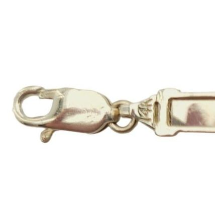 Fancy Link 7.5" Ladies Hand Bracelet Multi Tone Solid Real 14K Gold 12 Gr