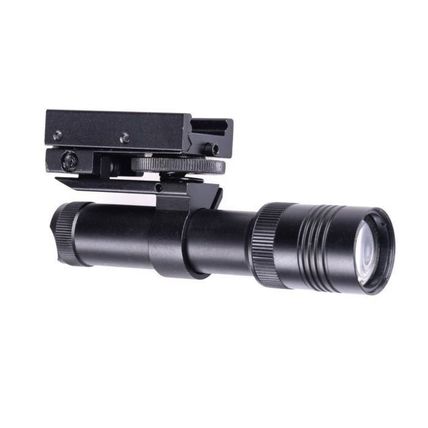 Green Laser Flashlight Designator Picatinny Mount Field Sport