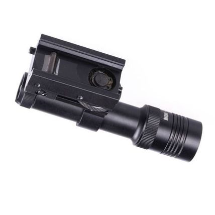 Green Laser Flashlight Designator Picatinny Mount Field Sport