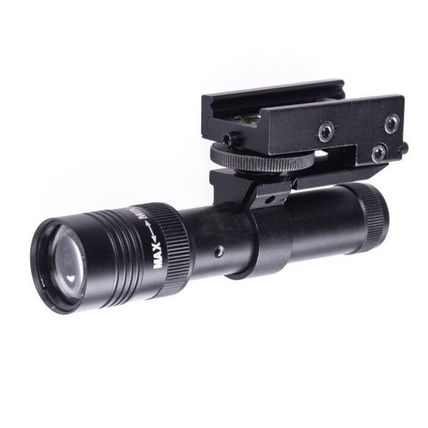 Green Laser Flashlight Designator Picatinny Mount Field Sport