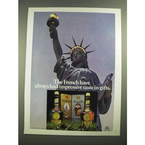 1980 Benedictine and B&B Liqueur Ad - Impressive Taste