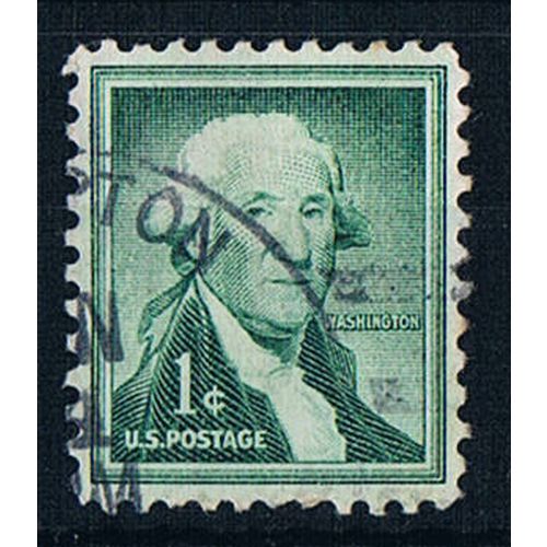 USA 1954 SG1028 usa5 Washington 1c Used Stamp