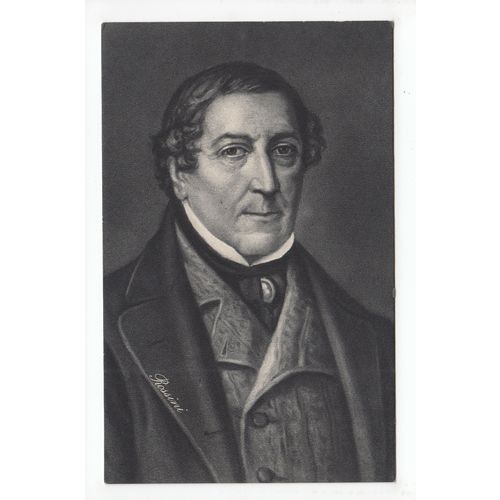 Gioachino Rossini Italian Composer Postcard