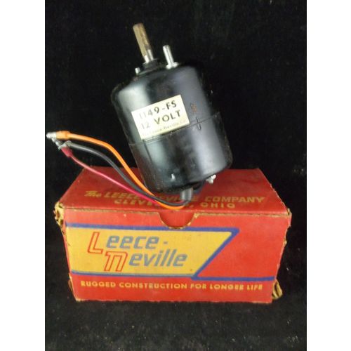 Vintage NOS Leece Neville 1149 FS 12V Blower Motor