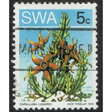 South West Africa 1973 Succulents 5c Multicoloured SG245b GU