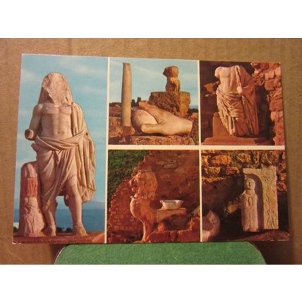 THE ANTIQUARIUM, CARTHAGE, TUNISIA unused postcard =