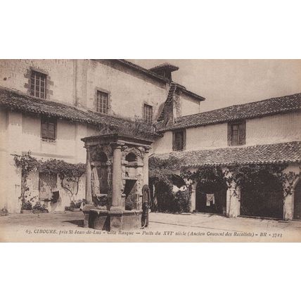 Ciboure St Jean De Luc Cote Basque Antique French Postcard