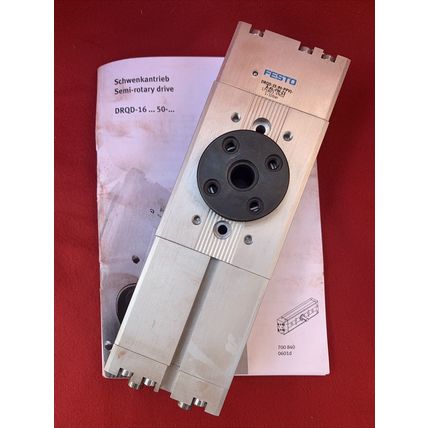 Festo DRQD-25-90-PPVJ-A-AL-FW-Z1 Semi Rotary Drive (New)