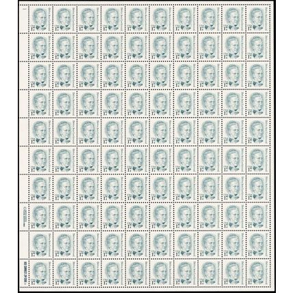 Belva Ann Lockwood Sheet of 100 - 17 Cent Postage Stamps Scott 2178