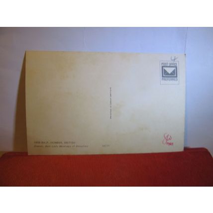 1909 HUMBER car vintage unused postcard dated 1969 #