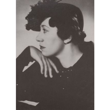 Flora Robson BBC Stars Of The Stage & Screen Rare Photo Postcard