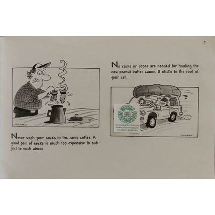 EVERYTHING YOU NEVER WANT TO KNOW ABOUT CAMPING CARTOON HUMOR by BRUCE COCHRAN