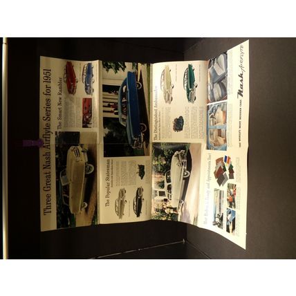 Announcing the New Car that's Built for Doctors 1951 Nash Sales Brochure