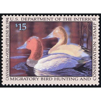 RW60a, Mint NH Black Color Omitted Error With Normal With PSE - Stuart Katz
