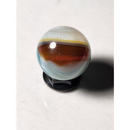 Vintage Vitro Agate "Aquamarine" Marble .64 Mint - Nice R1