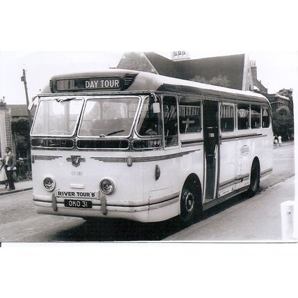 Black & White Photograph of Maidstone & District Motor Services Ltd. - OKO 31