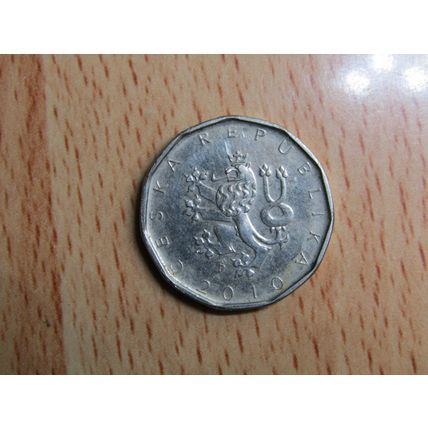 Czechoslovakia Ceska 2010 2 Koruna Coin