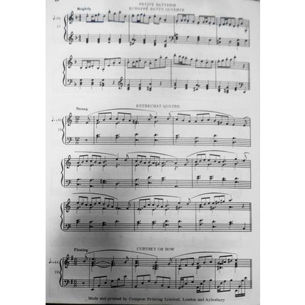 Music for the ballet grades, by Joan Hall.
