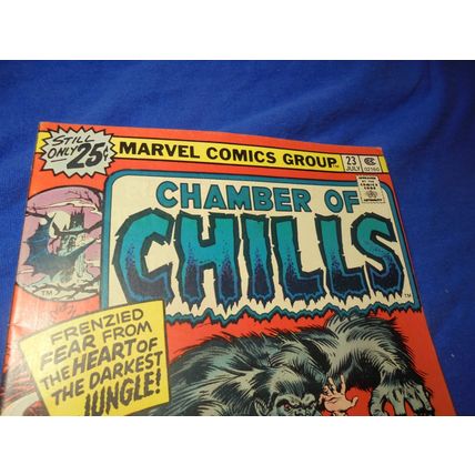 CHAMBER OF CHILLS # 23! VF/NM!! Marvel Comics, July 1976!! Worth $23.00!! $17.