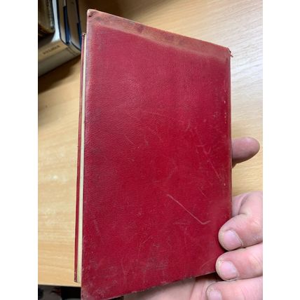 RARE* 1909 GEORGE MEREDITH "VITTORIA" FICTION LEATHER BOOK (P3)
