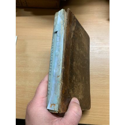 1824 JOHN BUNYAN "THE PILGRIM'S PROGESS" 201 YEARS OLD ANTIQUE BOOK (P4)