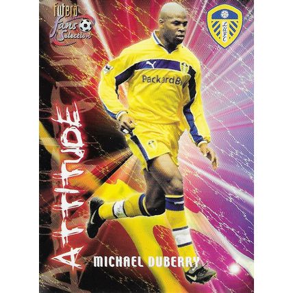 Futera's Leeds Utd 2000 Fans' Selection: Attitude - Card No. 103, Duberry