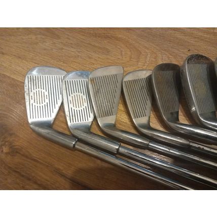 Full Set Of Irons and Putter [Grips Good] Golf Clubs Right Handed Mixed Brands
