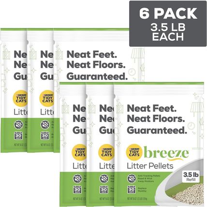 Purina Tidy Cats Litter Pellets, Breeze Refill Litter Pellets in Recyclable Box