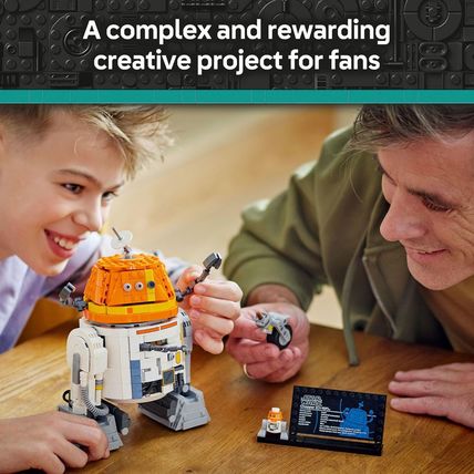 LEGO Star Wars: Ahsoka Chopper (C1-10P) Astromech Droid Set - Building Toy for K