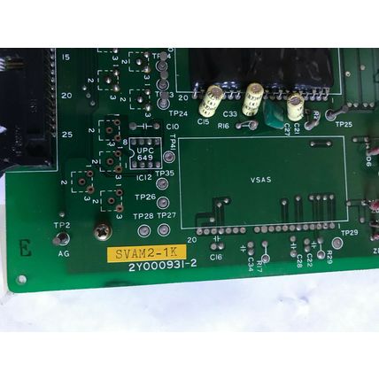 GE SVAM II SERVO AMPLIFIER BOARD 2Y000931-2,2Y00093I-2,TC