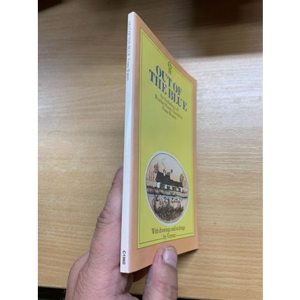 1982 1ST EDITION "OUT OF THE BLUE" WEATHER POEMS ANTHOLOGY PAPERBACK BOOK (P2)