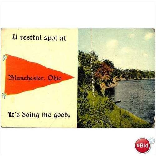 1914 Greetings from Blanchester, Ohio