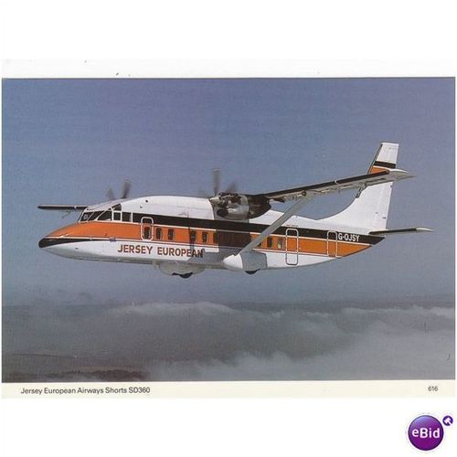 Jersey European Airways Shorts SD360 Aircraft A22259
