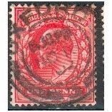 GB stamps 1902-10 KEV11 - 1d SG219 Oxford 36