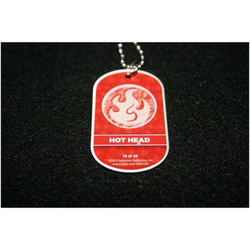2012 Topps Skylanders Giants Dog Tags - #16 - Hot Head