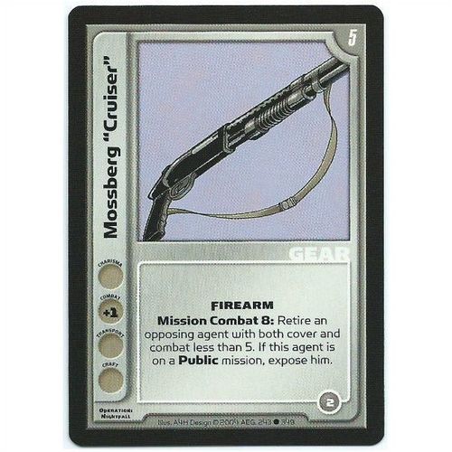 Spycraft CCG Operation Nightfall - 243/349 - Mossberg "Cruiser"