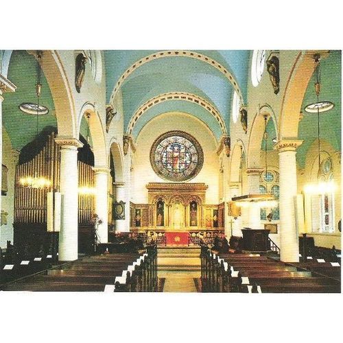 London - St. Michael's Church, Cornhill, the City - postcard c.1970s