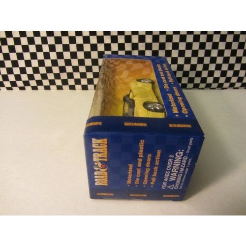 MAISTO 1/43 SCALE ROAD & TRACK POWER RACERS PORSCHE BOXSTER