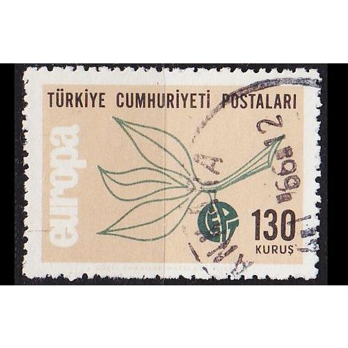 TÜRKEI TURKEY [1965] MiNr 1962 ( O/used ) CEPT