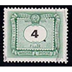 Hungary 1953 Postage Due 4f Used Stamp