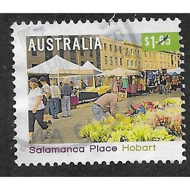 AUS 2008 $1.65 'TOURIST PRECINCTS -SALAMANCA' (P14.5 X 14) FINE USED(EBID68-470)