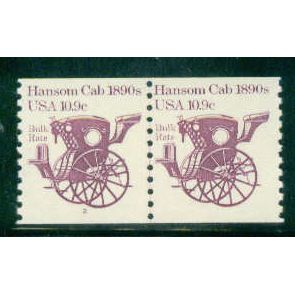 1904 10.9c Hansom Cab Very Fine MNH Dry Gum CNP Left 2 W0092